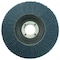 Weiler 5" Abrasive Flap Disc, Conical (TY29), Phenolic Backing, 80Z, 7/8" 31358 - alternate 2